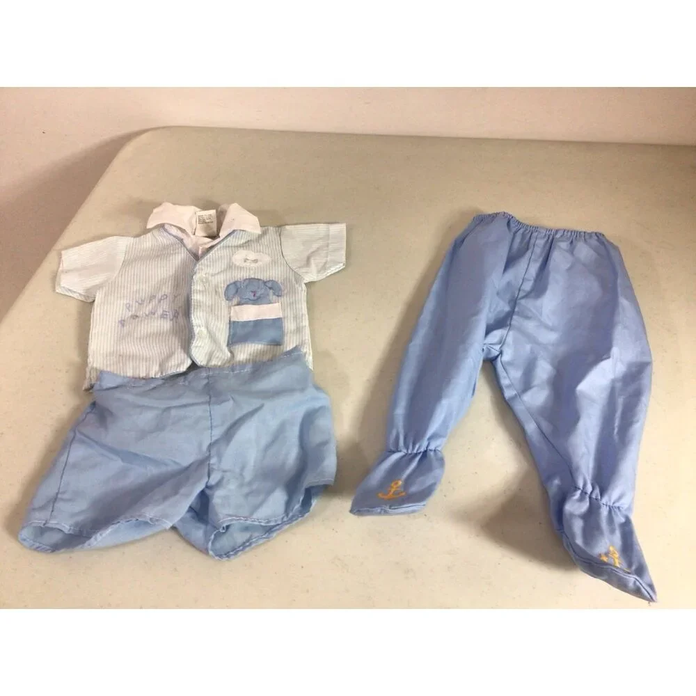 Vintage 1970's Baby Boy Clothes Lot of 3 Tough Cookie 6 Months